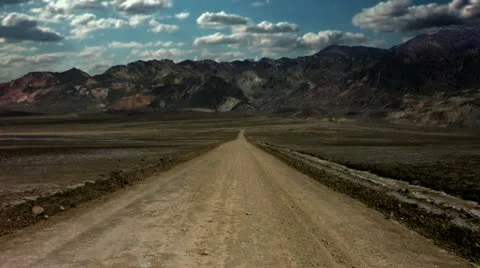 Timelapse dirt road Stockbeeldmateriaal 11606721