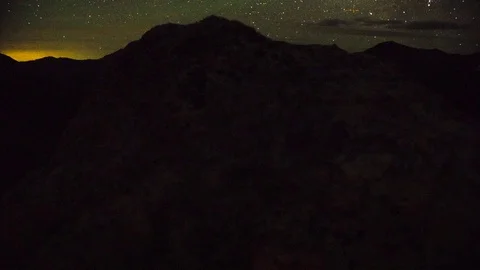 Timelapse Dolly Milky Way Stock Footage 83562261