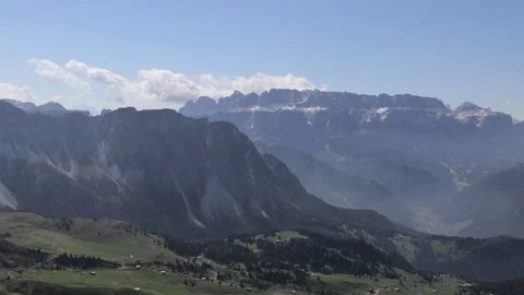 Timelapse of the dolomites Stock Footage 244264529