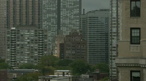 Timelapse downtown apartment Vídeos de archivo 11582205