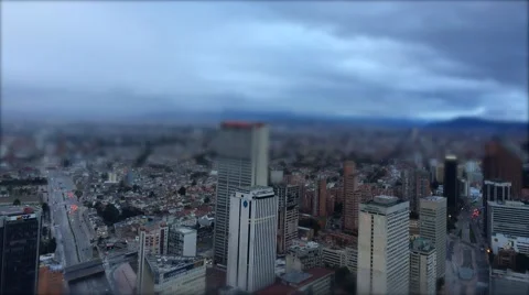 Timelapse of downtown Bogotá Vidéo 54100874