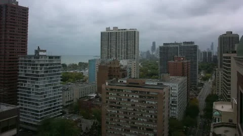 Timelapse downtown Illinois 스톡 동영상 11545377