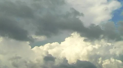 Timelapse dramatic clouds Stock Footage 35286689