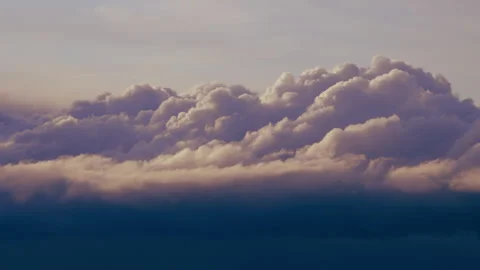 Timelapse of dramatic dark clouds 库存影片 130872015