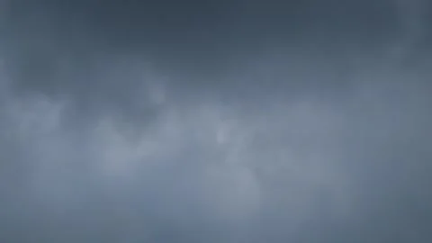 Timelapse of dramatic dark clouds in the sky Stock-Footage 290814943