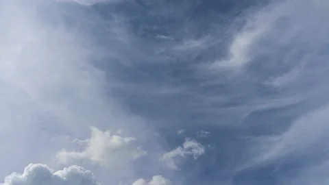 Timelapse of the dramatic dark storm sky and cloud with 4k resolution. Stock-Footage 175615266