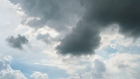 Timelapse of the dramatic dark storm sky and cloud with 4k resolution. Stock-Footage 211792573