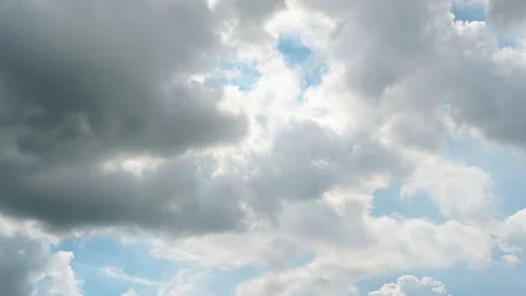 Timelapse of the dramatic dark storm sky and cloud with 4k resolution. Stock-Footage 211792578