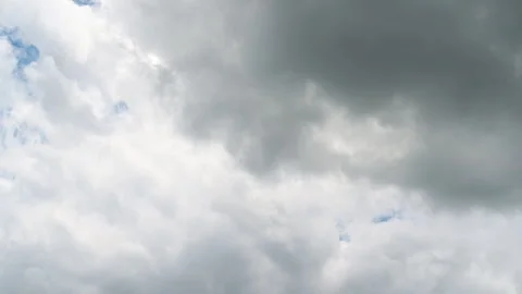 Timelapse of the dramatic dark storm sky and cloud with 4k resolution. Stock Footage 247434718