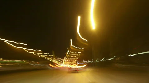 Timelapse Drive through Berlin 1 Stock Footage 643774