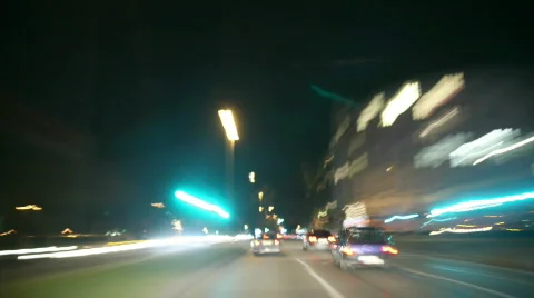 Timelapse Drive through Berlin 2 Stock Footage 643804