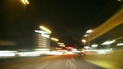 Timelapse Drive through Berlin 3 Stock Footage 643940