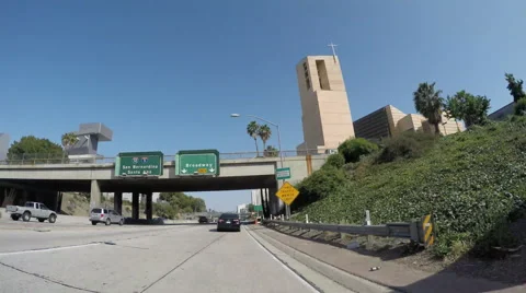 Timelapse Driving on 101 Freeway Stock Footage 64951216