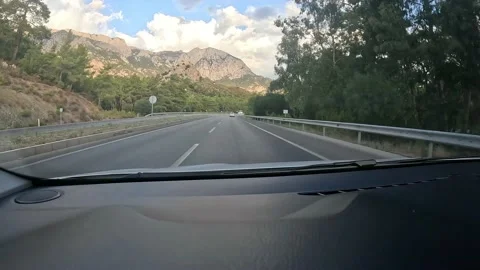 Timelapse driving car 스톡 동영상 219855431