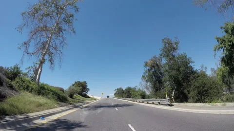 Timelapse of Driving North on 170 Freeway to 118 Freeway to 210 Freeway Stock Footage 62690641