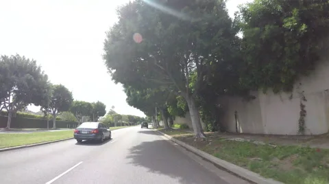 Timelapse Driving on Sunset Blvd Stock Footage 62692489