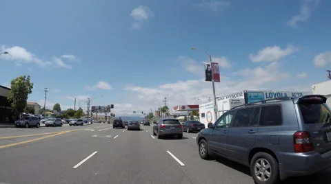 Timelapse Driving Thru LMU Stock Footage 65130207