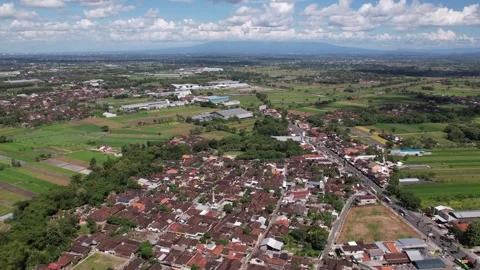 Timelapse drone view of heavy traffic in the middle of the city Stock Footage 258719493