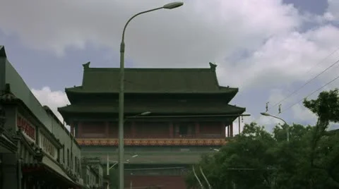 Timelapse Drum Tower 스톡 동영상 11537548