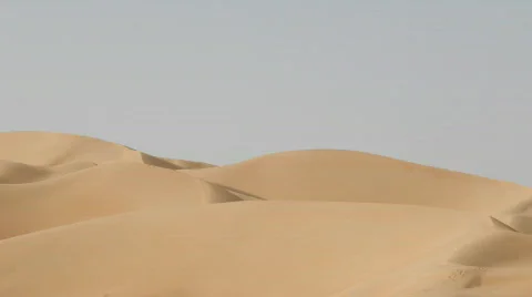 Timelapse dunes in desert with shadows Stock-Footage 568885