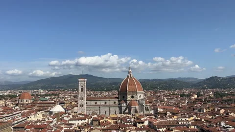 Timelapse of the Duomo in Florence Stock Footage 217040136