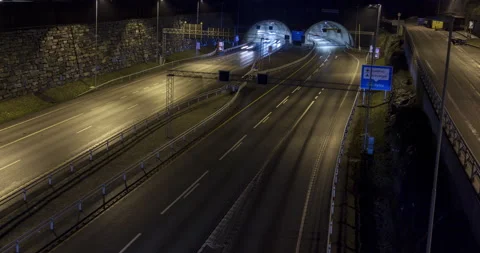 Timelapse of E39 road in Stavanger. Stock Footage 167474131