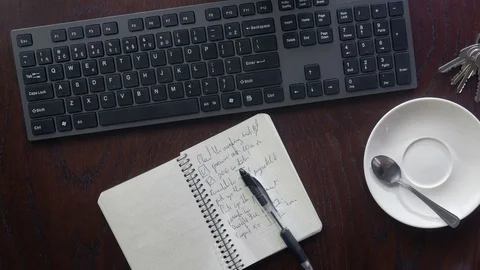 Timelapse of an efficient day at work. Video stock 75547683