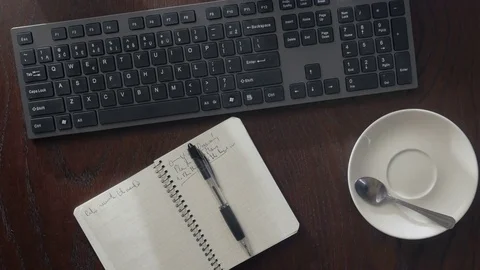 Timelapse of an efficient day at work Stock Footage 75548732