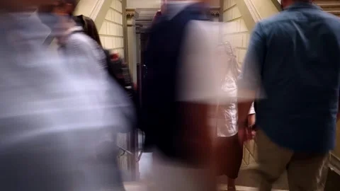 Timelapse from The Egyptian Museum in Cairo Stock Footage 270972666