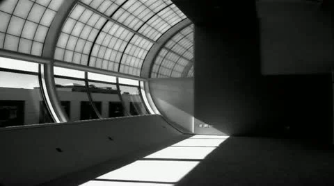 Timelapse empty room shadows Video stock 11605670