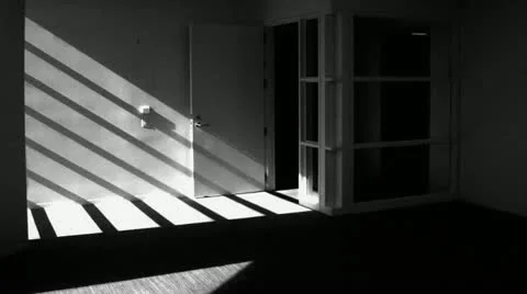 Timelapse empty room shadows 库存影片 11605703