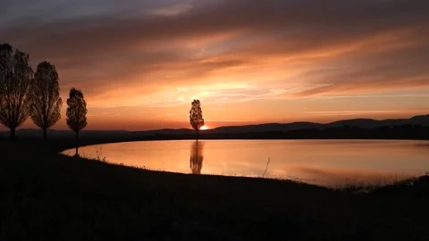 Timelapse at the end of sunset Stock Footage 187678702