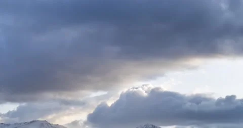 Timelapse of epic clouds at mountain medow at autumn time. Wild endless nature Stock Footage 155081580