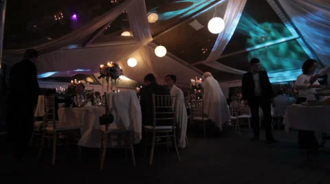 Timelapse of evening cafe Stockbeeldmateriaal 36168239