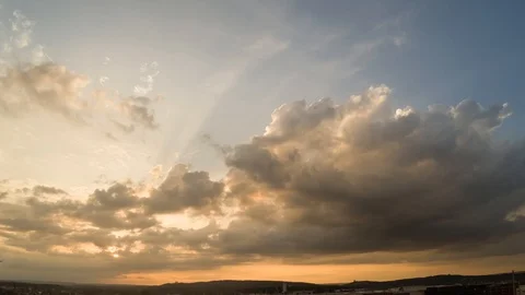Timelapse Evening Cloudscape 库存影片 117127611