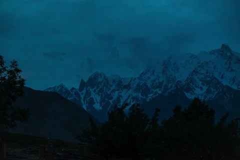 Timelapse of evening to night Stock Footage 166364246