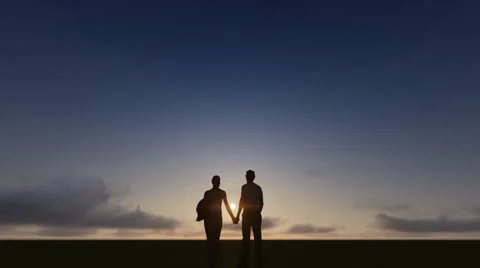 Timelapse evening sky love Stock-Footage 36173628