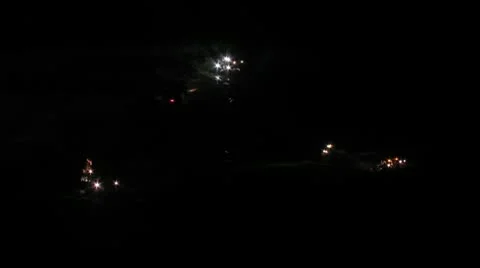 Timelapse. Excavator loading huge dump trucks Stock Footage 10756181