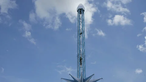 Timelapse of Fairground / Carnival ride Stock Footage 33569540