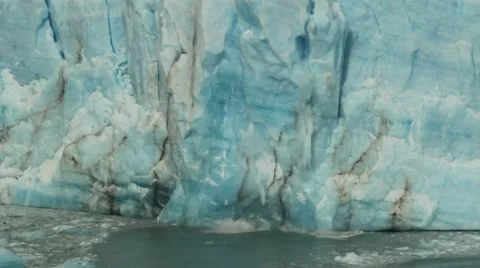 Timelapse of a falling iceberg Stock Footage 58852881