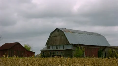 Timelapse farm barn 스톡 동영상 11560109