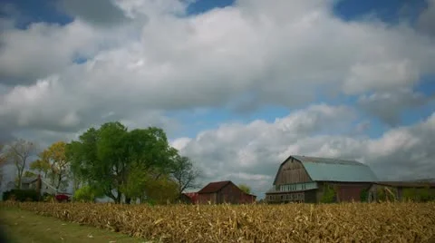 Timelapse farm barn 스톡 동영상 11588780