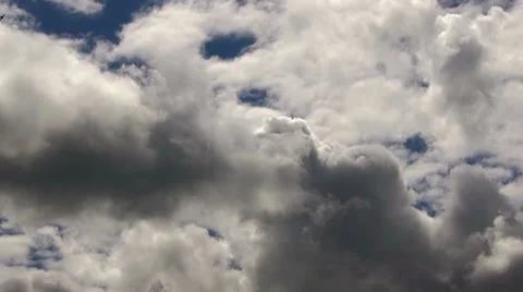 Timelapse fast clouds Video stock 39840653