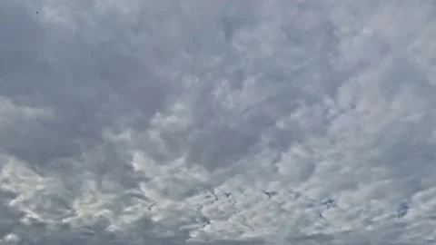 Timelapse fast moving cirrus clouds Stock Footage 164040975