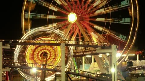 Timelapse ferris wheel Stock-Footage 11586125