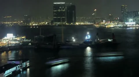 Timelapse ferry boat Vídeos de archivo 11583896