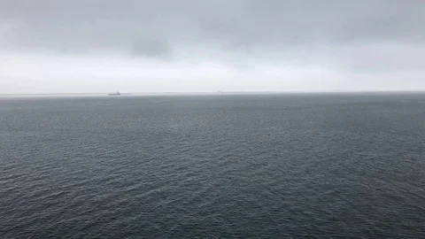 Timelapse Ferry crossing between Den Helder and Texel, The Netherlands. Video stock 89082415