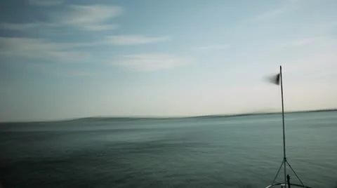 Timelapse ferry ride Vídeo Stock 11588616