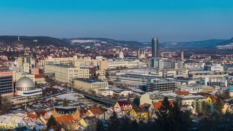 Timelapse FH Jena Video stock 89620174