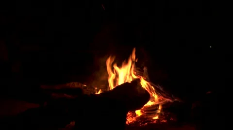 Timelapse Fire Burn  Stock Footage 934643